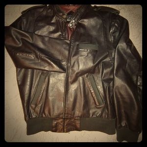 Members Only Brown Leather